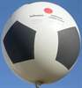 Ø FUSSBALL SP03 210cm - Bunter MIX, 5seitig - 1farbig bedruckt MR650-51 Riesenluftballon, Ballonstutzen unten