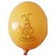 Ei mit Motiv01 Hase mit Osterei Ø 100cm ORANGE Rieseneiballon XXL (Ovale-form) Typ MRS320