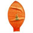 Ei mit Motiv01 Hase mit Osterei Ø 100cm ORANGE Rieseneiballon XXL (Ovale-form) Typ MRS320