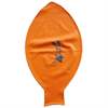 Ei mit Motiv02 Kücken mit Osterei Ø 100cm ORANGE Rieseneiballon XXL (Ovale-form) Typ MRS320
