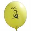 Ei mit Motiv02 Kücken mit Osterei Ø 100cm LAVENDEL (Sonderfarbe) Rieseneiballon XXL (Ovale-form) Farbe Typ MRS320