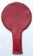 R150/3 Ø 50cm   ROT,  Riesenluftballon Typ XXXL - unbedruckt, 3fach getaucht