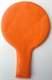 R175  Ø60cm   Orange, Größe Riesenballon extra stark, Typ M - unbedruckt