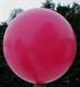 R225-101  Ø80cm  ROT, Riesenballon extra stark, Größe Typ L - unbedruckt