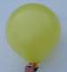R225-102  Ø80cm  GELB, Riesenballon extra stark, Typ L - unbedruckt