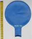 R225-104  Ø80cm   Blau, Größe Riesenballon extra stark, Typ L - unbedruckt
