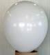 R225109  Ø80cm   WEISS, Riesenballon extra stark, Typ L - unbedruckt