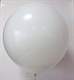 RR240QR Ø~90cm (36") WEISS Größe Typ XS Kreisrund - unbedruckt.  Dekorations-Riesenballon