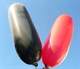 Z160 160cm Riesenzeppelin  GOLD (Sonderfarbe), TYP L Ballonlänge ~160cm Ø34cm, unbedruckt, Lieferung